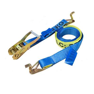 AS/ NZS 4380.2001 Tie Down Strap Polyester Webbing Ratchet Straps Hook with Keeper