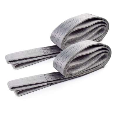 7:1 120mm 4Ton Grey Synthetic Belt Low Elongation Sling Lifting Slings Material Polyester Webbing