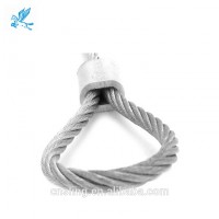 galvanized steel endless wire rope sling for crane, wire rope gym fittings