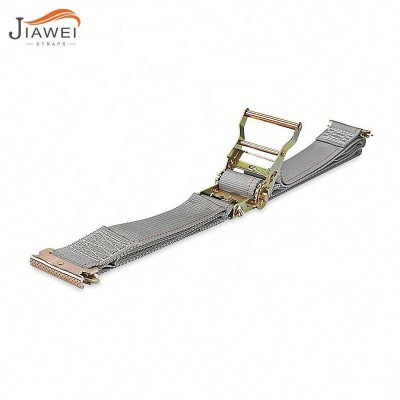 Lashing straps cam buckle car tie down logo printing e track ratchet strap